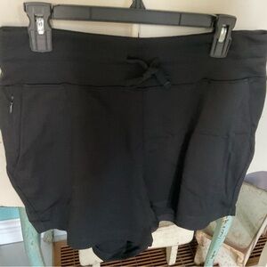 Women's Black Active Shorts XL